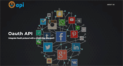 Desktop Screenshot of oauthapi.com